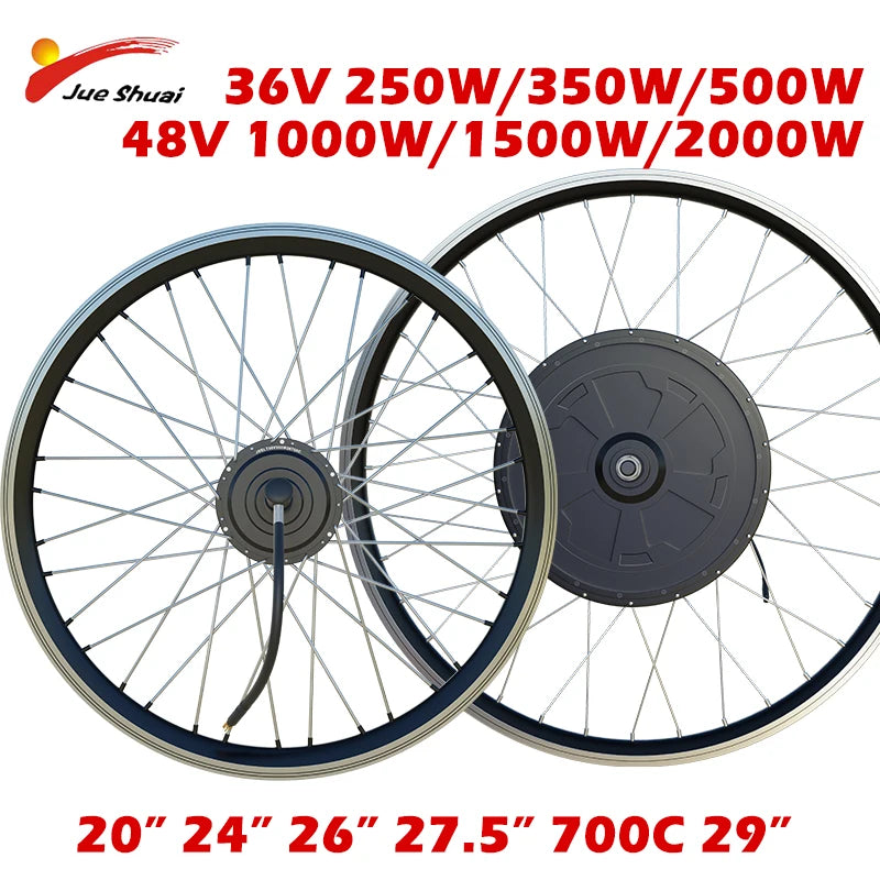 h 700C Front Rear Electric Bicycle Motor Wheel