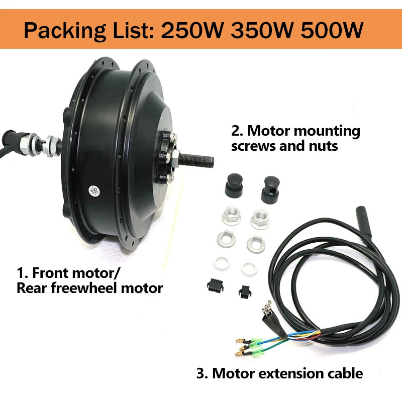 h 700C Front Rear Electric Bicycle Motor Wheel